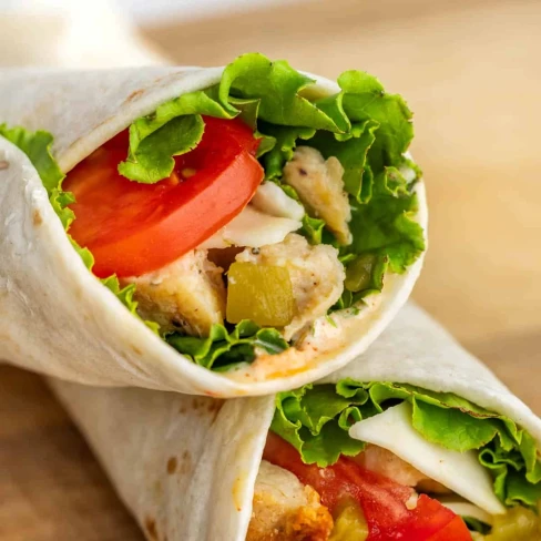 Southwest Grilled Chicken Wraps Image