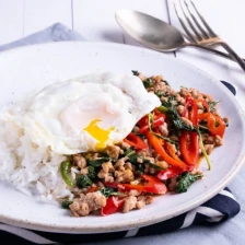 Thai Pork and Basil Stir-Fry (Pad Gaprow) | Marion&#039;s Kitchen Recipe Page