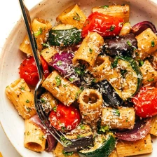 Roasted Vegetable Pasta Recipe Page