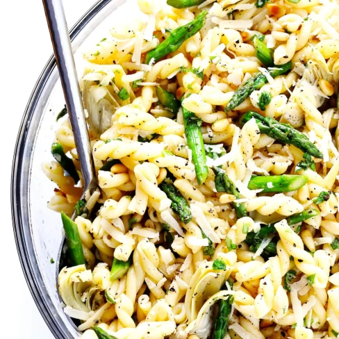 Lemony Artichoke Pasta Salad Image