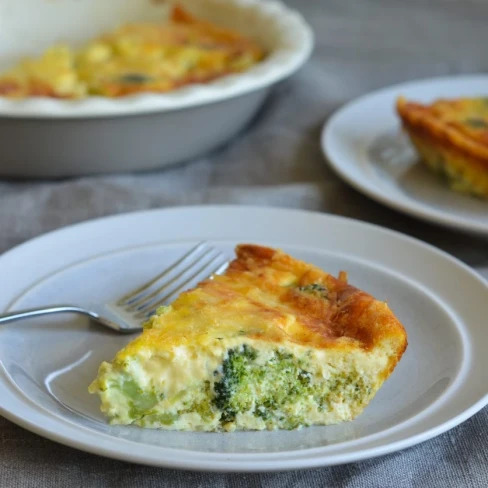 Crustless Broccoli Quiche Image