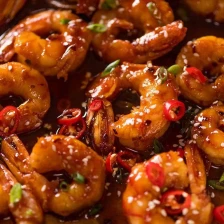 Asian Chilli Garlic Prawns (Shrimp) Recipe Page