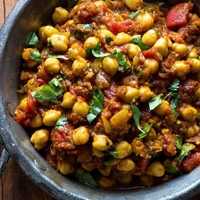 Chhole (Chickpea Curry) Recipe Page