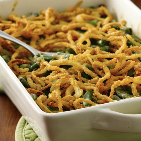 Gluten-Free Green Bean Casserole With Fried Onions Image