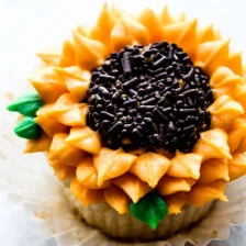 Sunflower Cupcakes Recipe Page