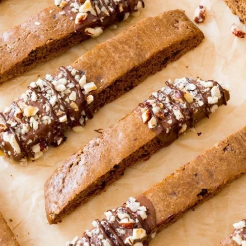 Mocha Chip Biscotti Image