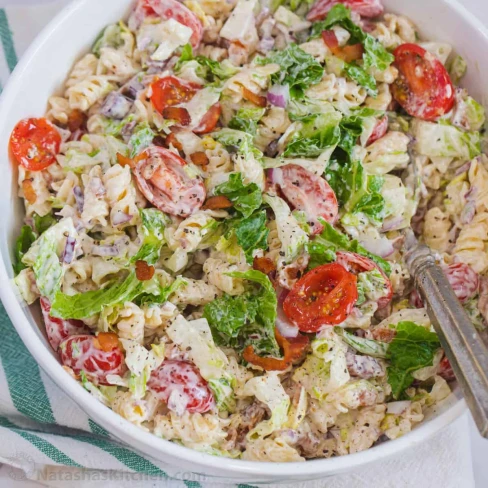 BLT Pasta Salad Recipe Image