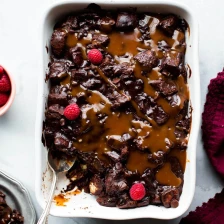 Dark Chocolate Bread Pudding Recipe Page