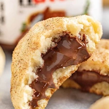 Nutella Stuffed Churro Cookies Recipe Page