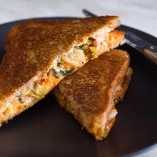 Grilled Cheese With Kimchi Recipe Page