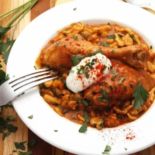 Easy 4-Ingredient Weeknight Chicken Paprikash Recipe Page