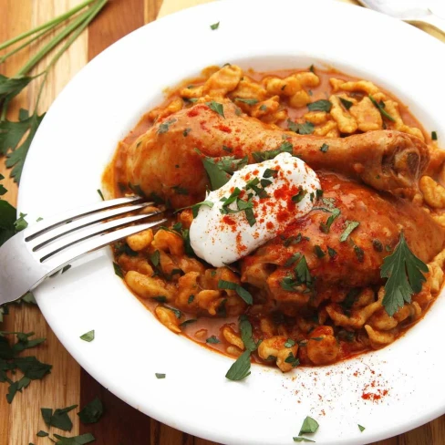 Easy 4-Ingredient Weeknight Chicken Paprikash Image