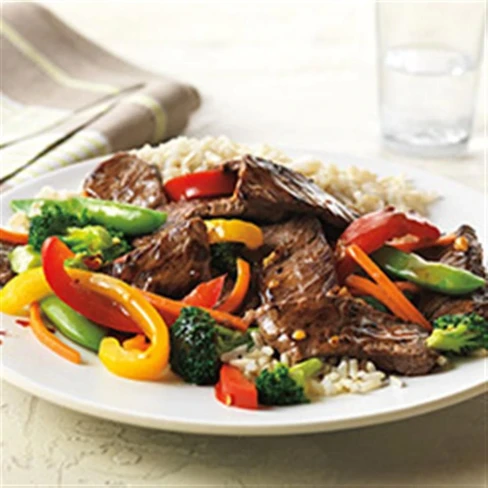 Asian Beef And Vegetable Stir-Fry Image