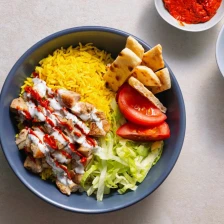 Serious Eats&#039; Halal Cart-Style Chicken And Rice With White Sauce Recipe Page