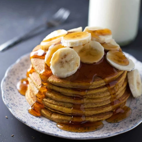 Best Ever Whole Wheat Pumpkin Pancakes Image