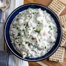 Creamy Shrimp Dip With Shallots, Dill, and Lemon Recipe Page