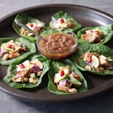 One-Bite Thai &quot;Flavor Bomb&quot; Salad Wraps (Miang Kham) Recipe Page