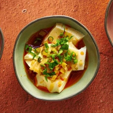 Silken Tofu with Soy Sauce and Chili Oil Recipe Recipe Page