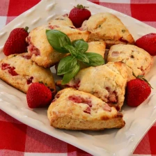 Strawberry Scones Recipe Page