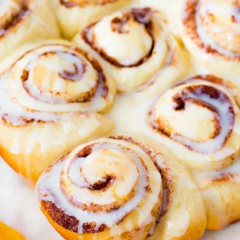 Homemade Orange Sweet Rolls Image