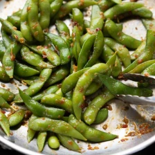 Spicy Edamame w/ Chili Garlic Recipe Page