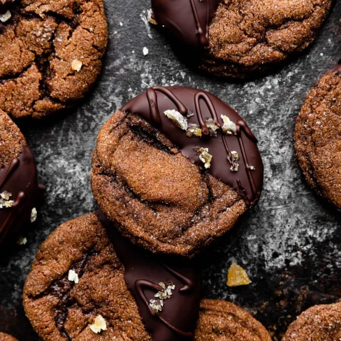 Chocolate Ginger Cookies Image