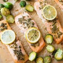 Baked Lemon Herb Salmon Recipe Page