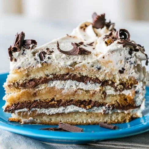 Almond Nutella Cake Recipe Image