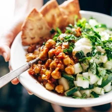 Quick and Easy Spiced Chickpea Bowls Recipe Page