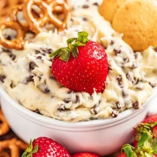 Chocolate Chip Cookie Dough Dip Recipe Page