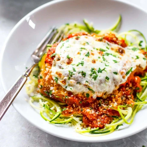 20 Minute Healthy Chicken Parmesan Image