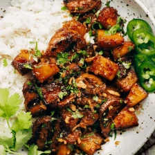 Pineapple Pork with Coconut Rice Recipe Page