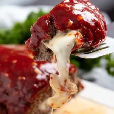 Mozzarella Stuffed Meatloaf Recipe Page