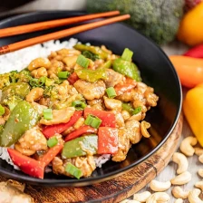 Takeout-Style Cashew Chicken Recipe Page