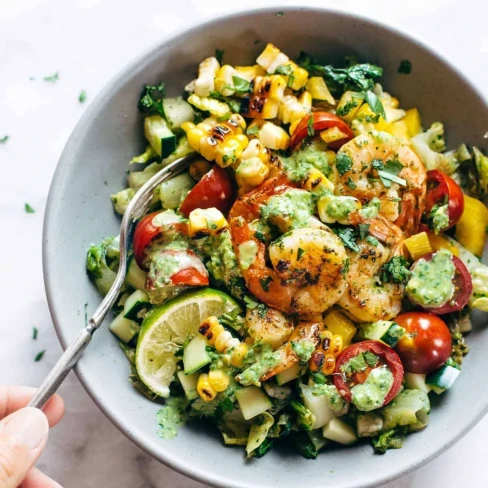 Best Detox Grilled Chopped Salad Image