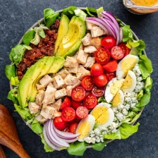 Easy Cobb Salad Recipe Page