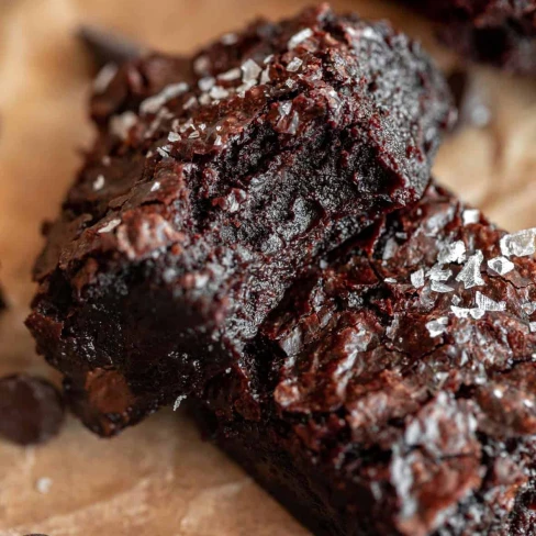 Best Fudgy Vegan Brownies Image