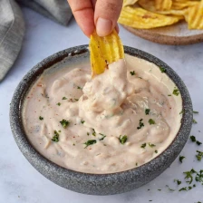 Vegan French Onion Dip Recipe Page