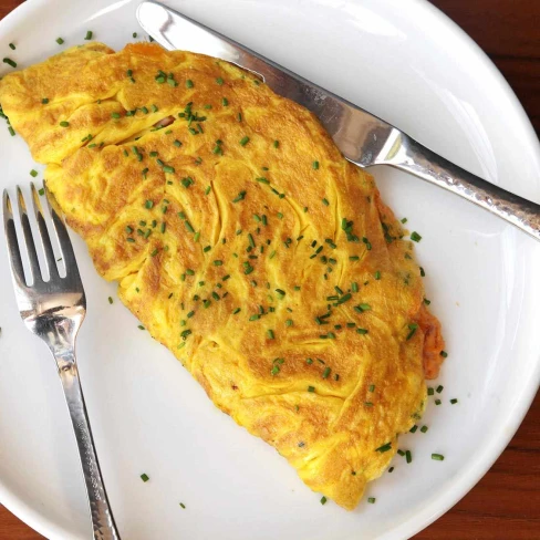 Diner-Style Ham And Cheese Omelette For Two Recipe Image