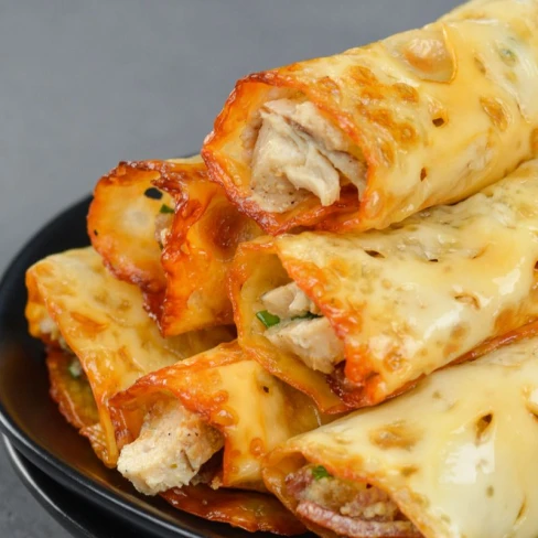 Keto Chicken Bacon Ranch Taquitos Image