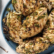 Grilled Cabbage With Spicy Thai Dressing Recipe Recipe Page