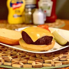 Air Fryer Cheeseburgers Recipe Page