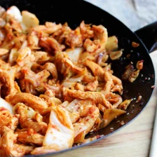 Kimchi, Chicken, and Cabbage Stir-Fry Recipe Page