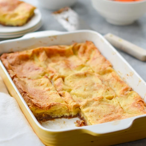 Boozy Caramel French Toast Casserole Image