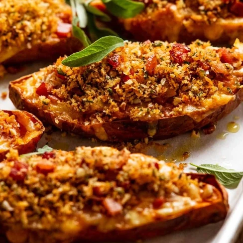 Holiday Stuffed Sweet Potato Image