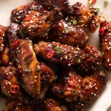 Sticky Chinese Chicken Wings Recipe Page