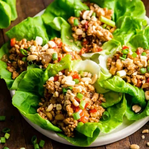 Asian Chicken Lettuce Wraps (better Than P.F. Chang’s)! Image