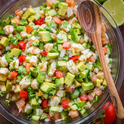 Avocado Shrimp Salsa Recipe Image