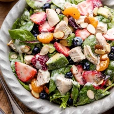 Summer Dinner Recipe: Fresh Strawberry Chicken Salad Recipe Page