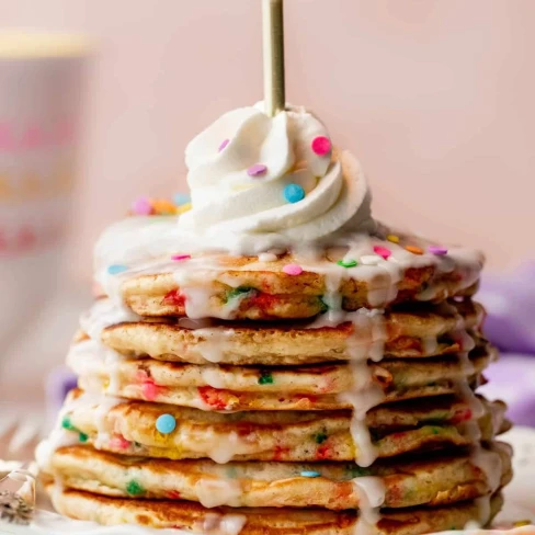 Birthday Cake Pancakes Image